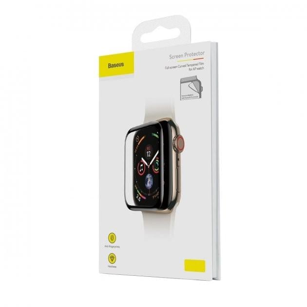 Скло захисне BASEUS 0,2 мм для Apple Watch 42 мм series 1/2/3 (SGAPWA4-F01)