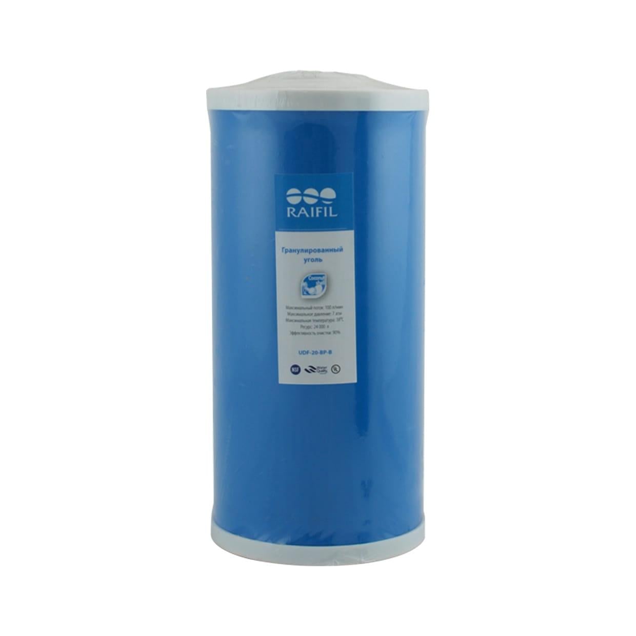 Картридж для воды Raifil 4,5x10" 5 мкм для проточного фильтра UDF-10-BP-B (RFL-1377) Картридж для воды Raifil 4,5x10" 5 мкм для проточного фильтра UDF-10-BP-B (RFL-1377)