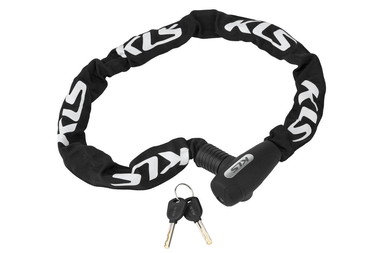 Замок ланцюговий під ключ KLS Chainlock 8 8x1000 мм Чорний (2558475215)