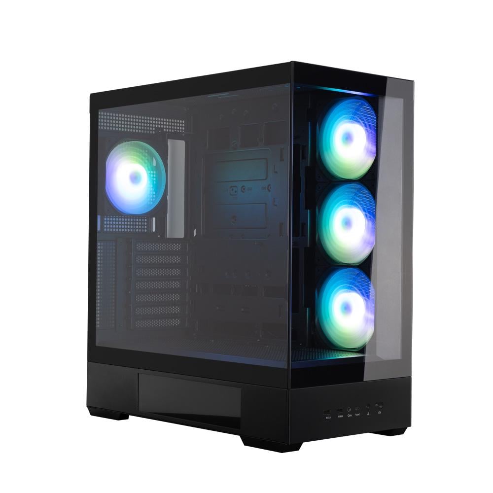 Корпус для компьютера Zalman P40 DS Mid Tower mini-ITX/mini-ATX no PSU Черный (P40DSBLACK)
