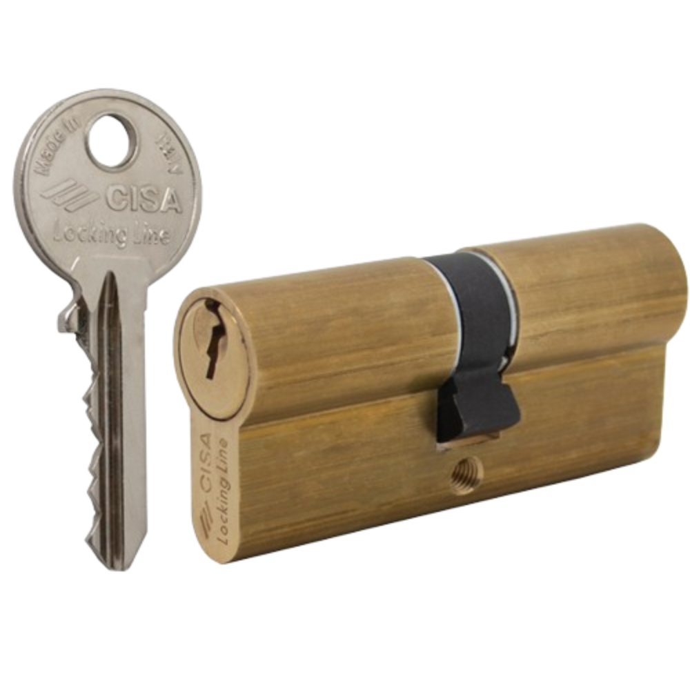 Цилиндровый механизм латунный Cisa LL 08010 70 на 5 пинов Brown (28155012)