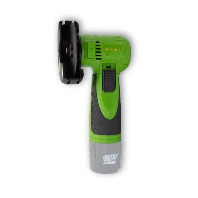 Шлифмашина угловая аккумуляторная ProCraft PGA-12 с АКБ и ЗУ Шлифмашина угловая аккумуляторная ProCraft PGA-12 с АКБ и ЗУ