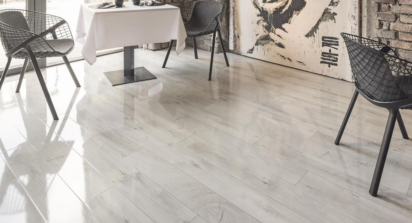 Ламинат глянец Kaindl N7137H Masterfloor Design Boden 32 класс 1380x159x8 мм (12630)