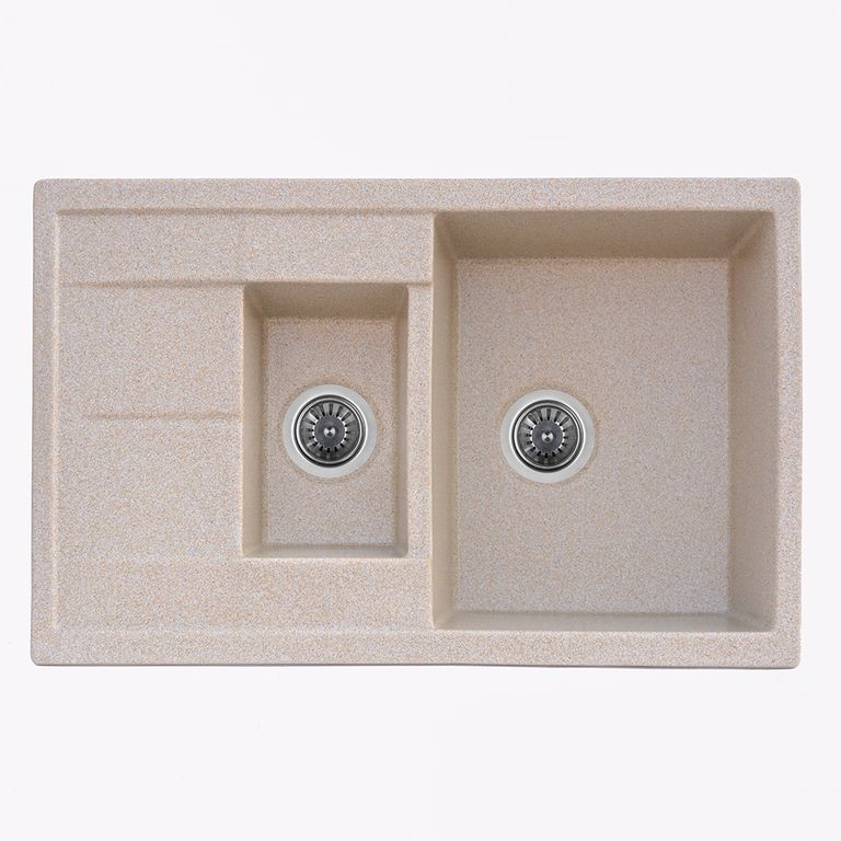 Мийка кухонна Platinum Kessan 7850 Ws Бежевий (353195)