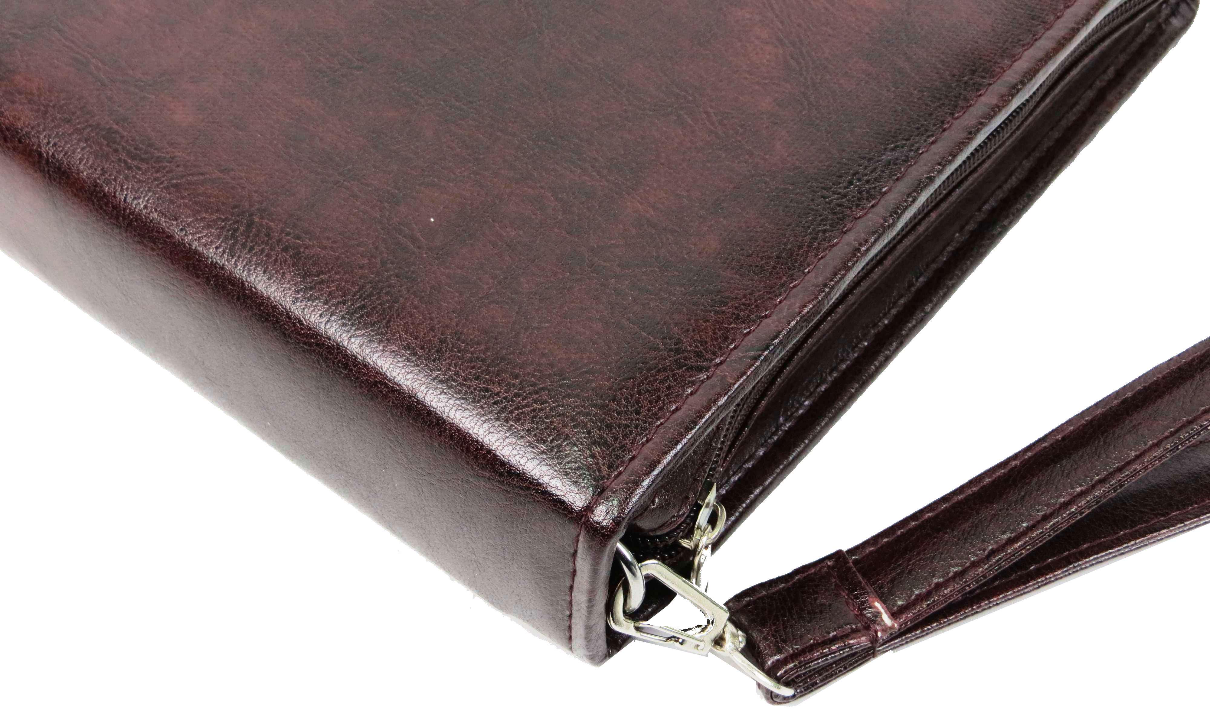 Папка деловая Exclusive для документов из экокожи Коричневый (710900 brown) - фото 3 Папка деловая Exclusive для документов из экокожи Коричневый (710900 brown) - фото 3