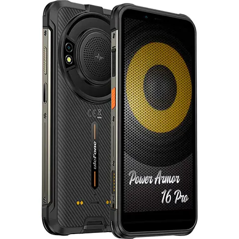 Смартфон Ulefone Power Armor 16 Pro 4/64Gb NFC Black (E02890) - фото 2