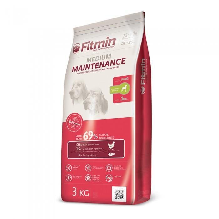Корм сухий для собак середніх порід Fitmin Dog Medium Maintenance 3 кг (1158667383)