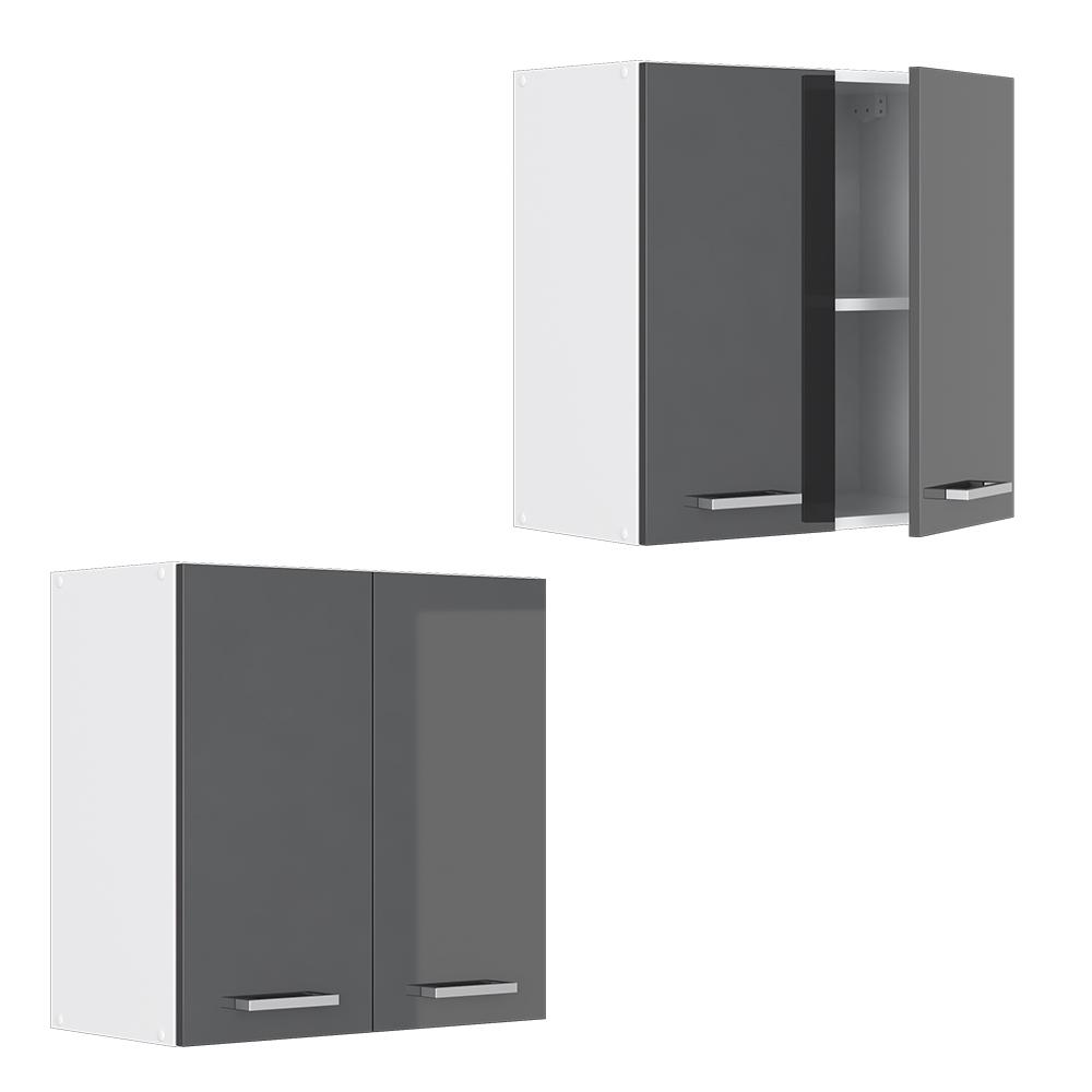 Шафа кухонный навесной 60х31 Vicco Антрацит - фото 5