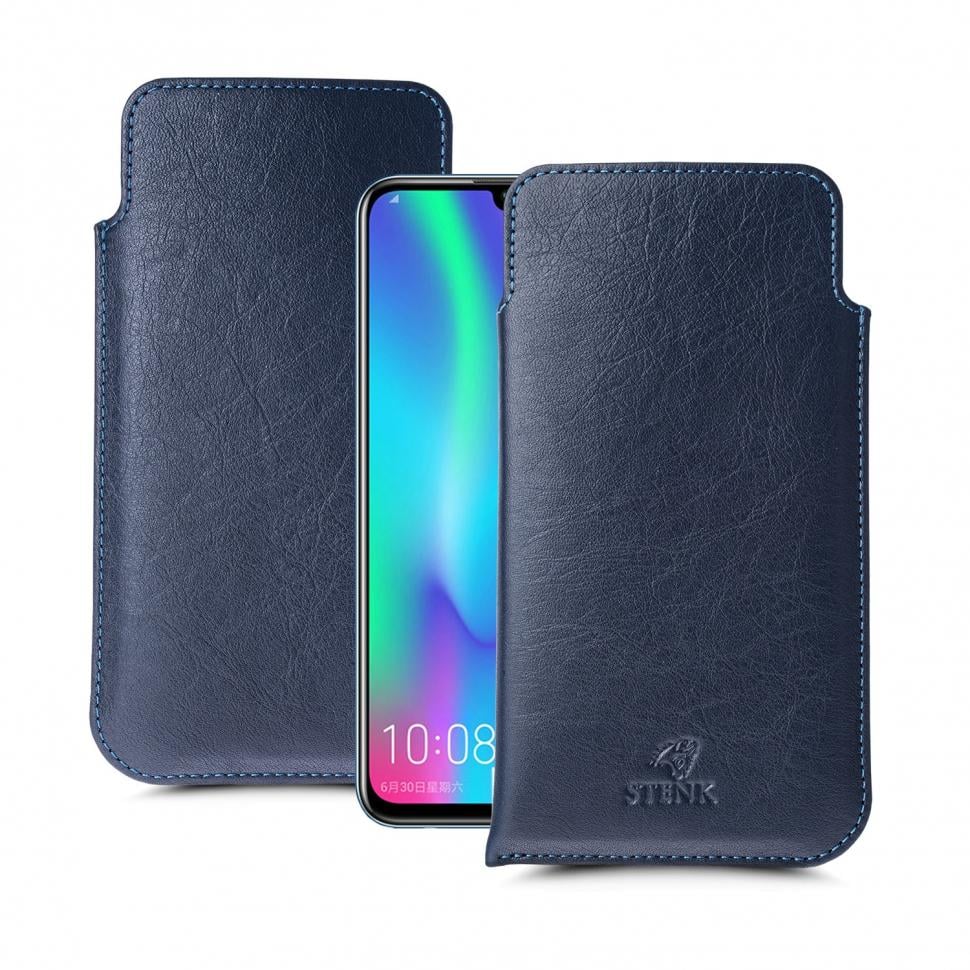 Футляр Stenk Elegance для Huawei Honor 10 Lite Синий (62388)