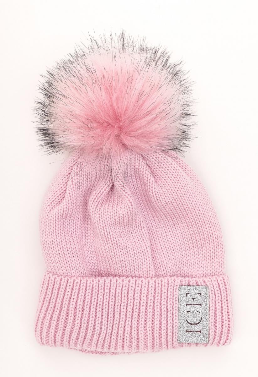 Шапка дитяча зимова Alex Айс 50-54 см Світло-рожевий