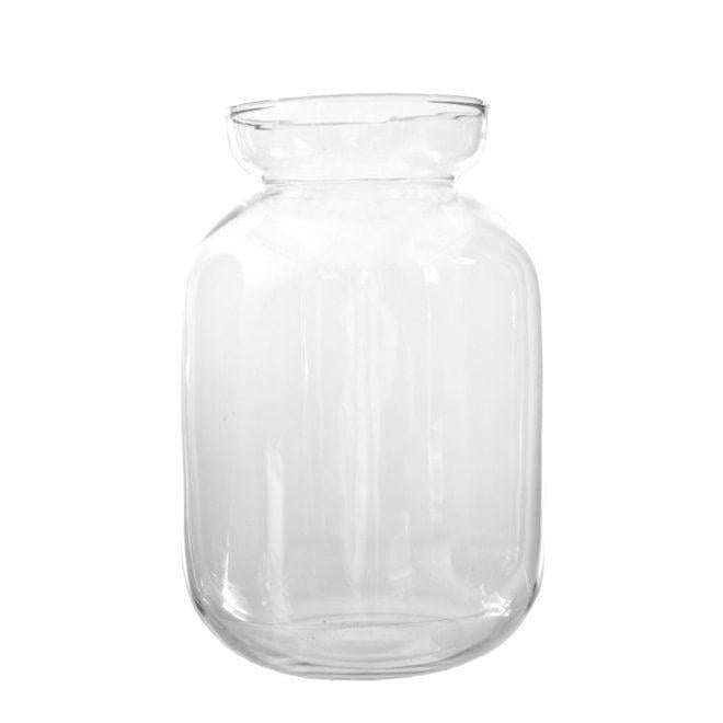 Ваза стеклянная Flora H 24 см (8400)