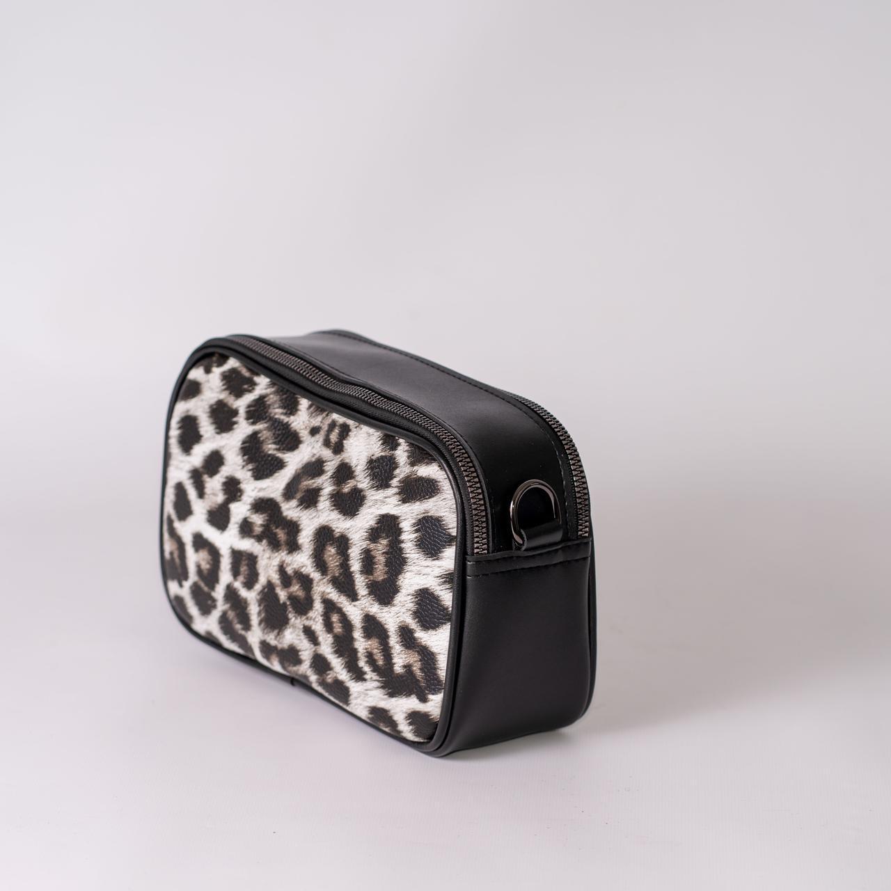 Сумка женская кросс-боди леопардовый XENIA № 43-24 из эко-кожи Черный - фото 2 Сумка женская кросс-боди леопардовый XENIA № 43-24 из эко-кожи Черный - фото 2