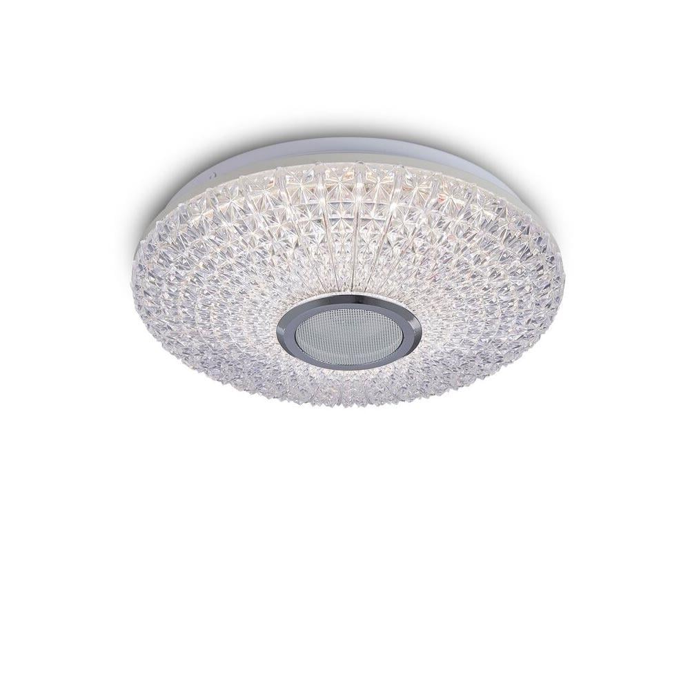 Потолочный светильник LED музыкальный смарт Lighthouse SRS-20447-400 WH 48W+5W RGB Белый (128716)