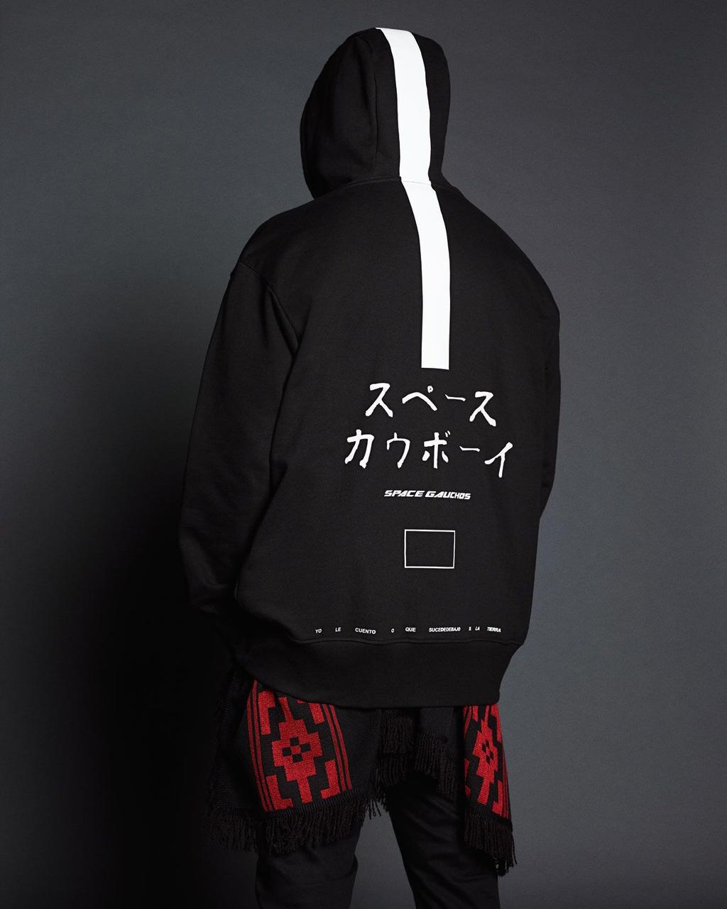 Худи мужское с принтом Pin-000-3057 M Черный (2702804772)