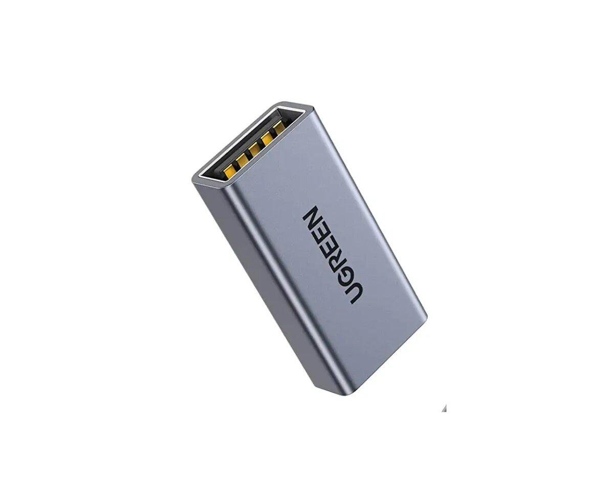Адаптер UGREEN US381 USB3.0 A/F-A/F Adapter AluminumCase (UGR-20119)