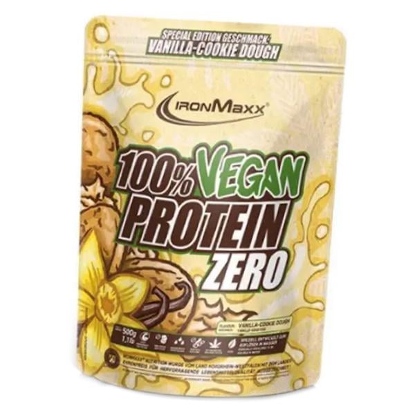 Протеин IronMaxx 100% Vegan Protein Zero 500 г 16 порций Vanilla Cookie