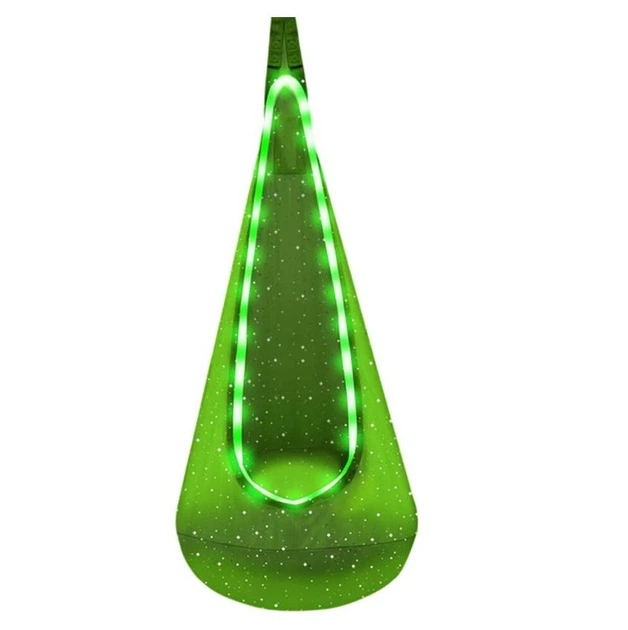 Кресло-груша с LED подсветкой Green (ven-1187)