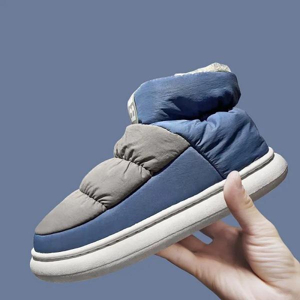 Ботинки дутые KA00688-6 водоотталкивающие р. 40/41 Серо-Синийй (KA00688-6) - фото 4 Ботинки дутые KA00688-6 водоотталкивающие р. 40/41 Серо-Синийй (KA00688-6) - фото 4