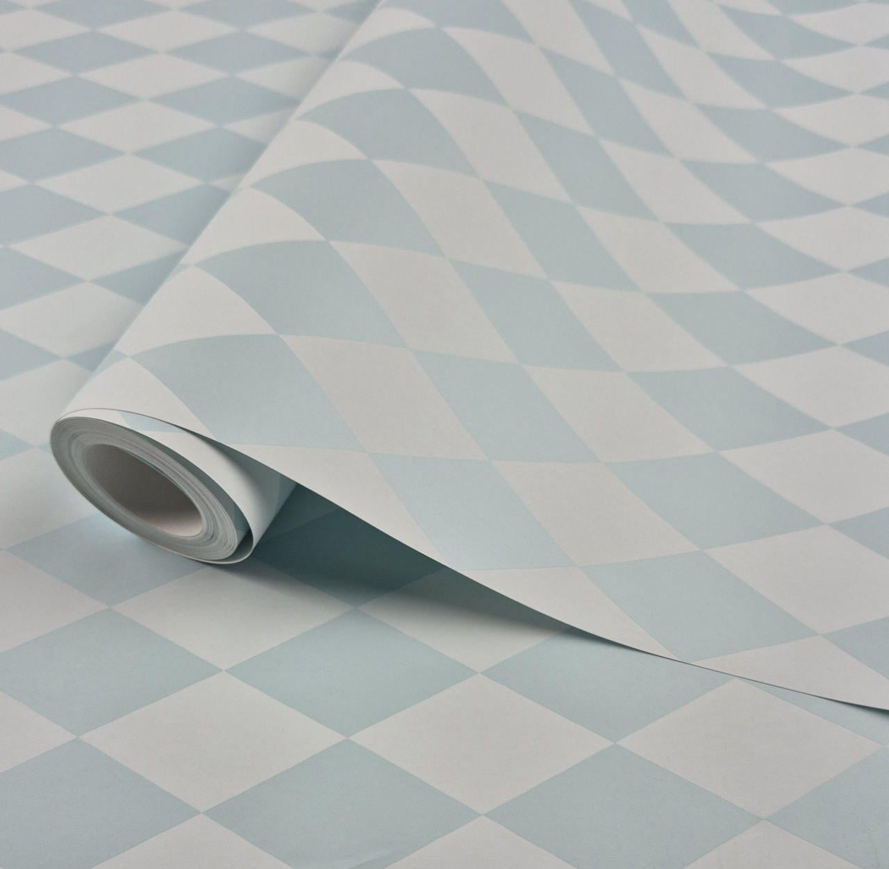 Обои виниловые флизелиновые Marburg 54143 0,53х10,05 м Голубой (30705934)