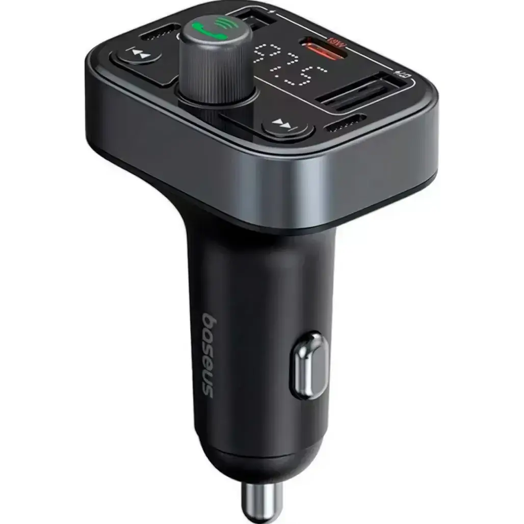 FM-трансмітер BASEUS S-09 Pro Series Car FM Transmitter C10762200113-00 Black