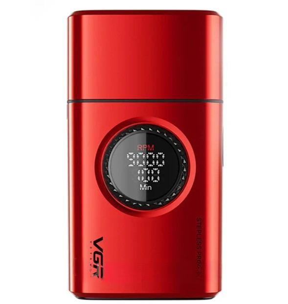 Електробритва VGR Professional Stepless Pro FS V-377 Red з подвійним лезом (2104618578)