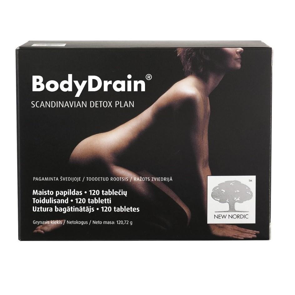 Вітаміни для очищення організму BodyDrain New Nordic №120 (NN-1660) - фото 1