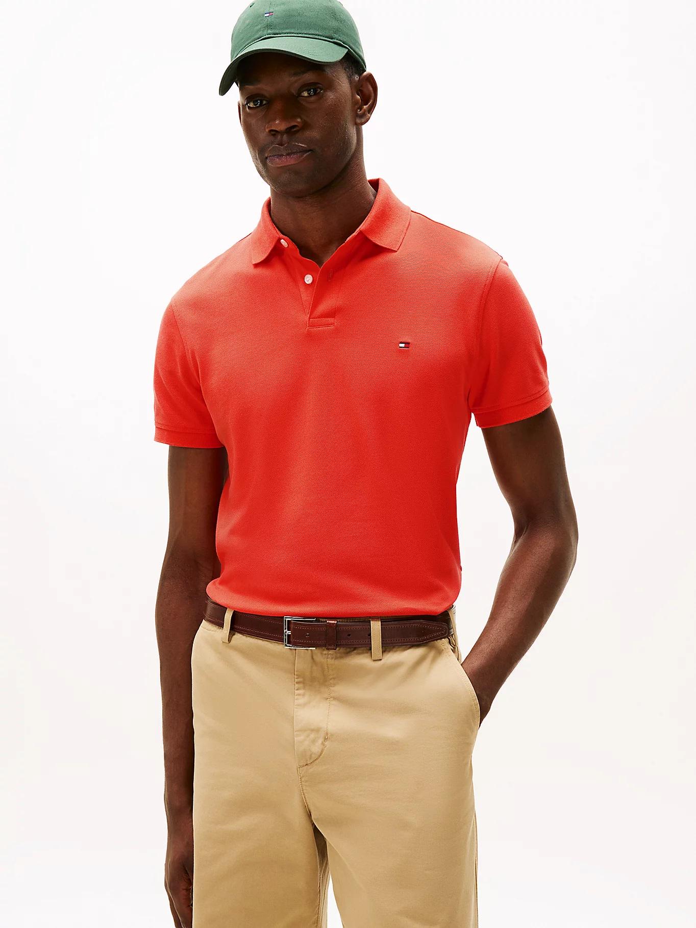 ᐉ Поло мужское Tommy Hilfiger 1985 Regular Fit Pique Polo Shirt D