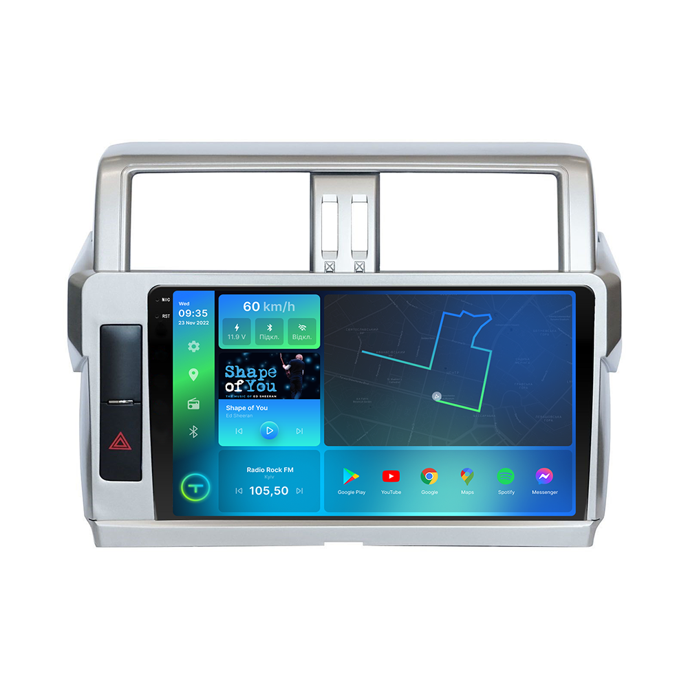 Магнитола штатная Torssen 2K Toyota Prado 150 2014+ 360 V1 FL10 4+64Gb 4G Carplay DSP (202306029)