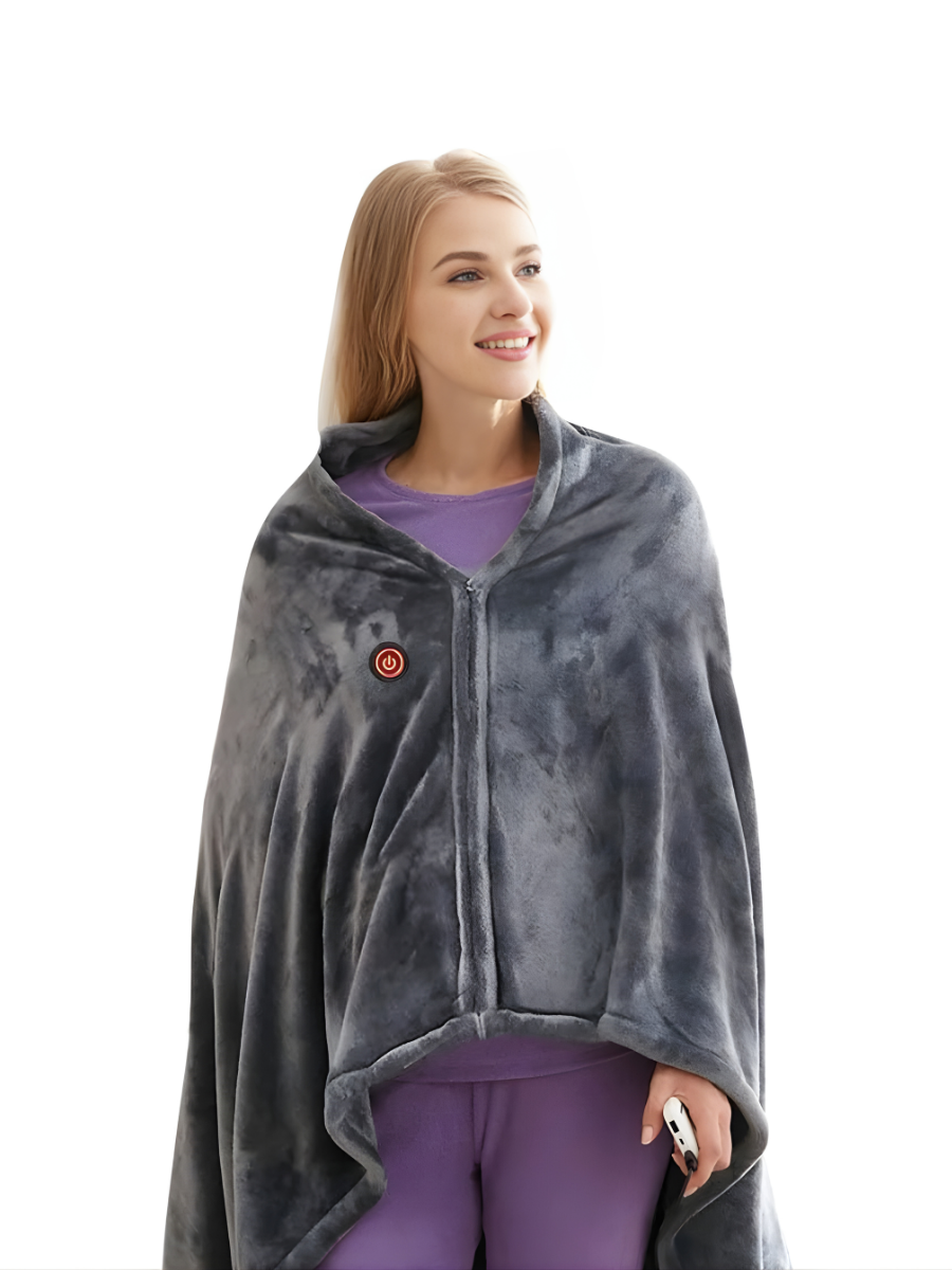 Одеяло с подогревом от USB 150х96 см Серый (2838601055) - фото 2 Одеяло с подогревом от USB 150х96 см Серый (2838601055) - фото 2