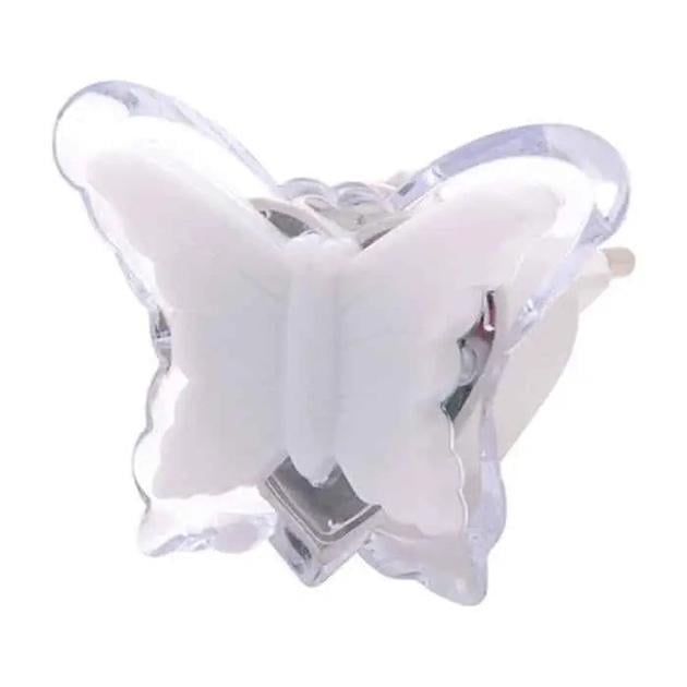 Ночник Lemanso Бабочка 3LED от розетки Белый (NL5/NL100)