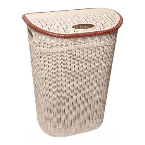 Корзина для белья Irak Plastik Royal 60 л Бежевый