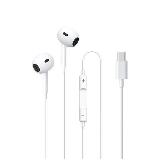 Навушники дротові Remax Wired Earphones for Music and Call RM-570/a/i typec-White (6954851234678)