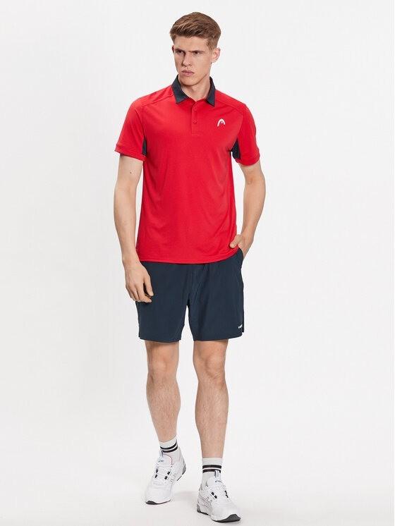 Поло мужское Head Slice Polo shirt Men FA XL Красный (811-433 XL) - фото 2