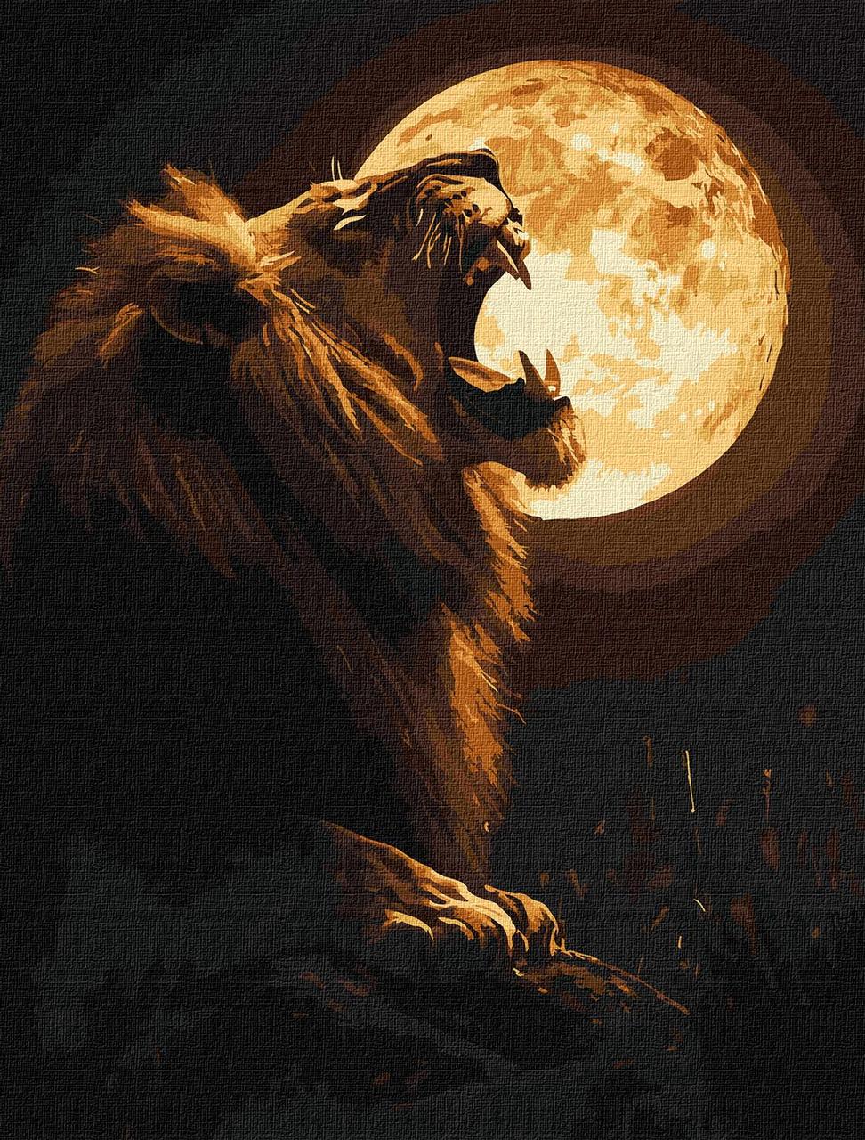 Картина за номерами Ideyka Нічний хижак 30х40 см (2867219019)