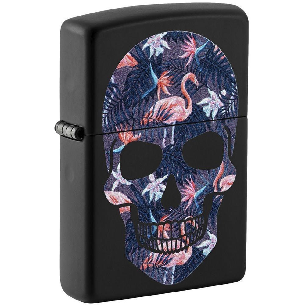 Зажигалка ZIPPO Flamingo Skull Design 49771