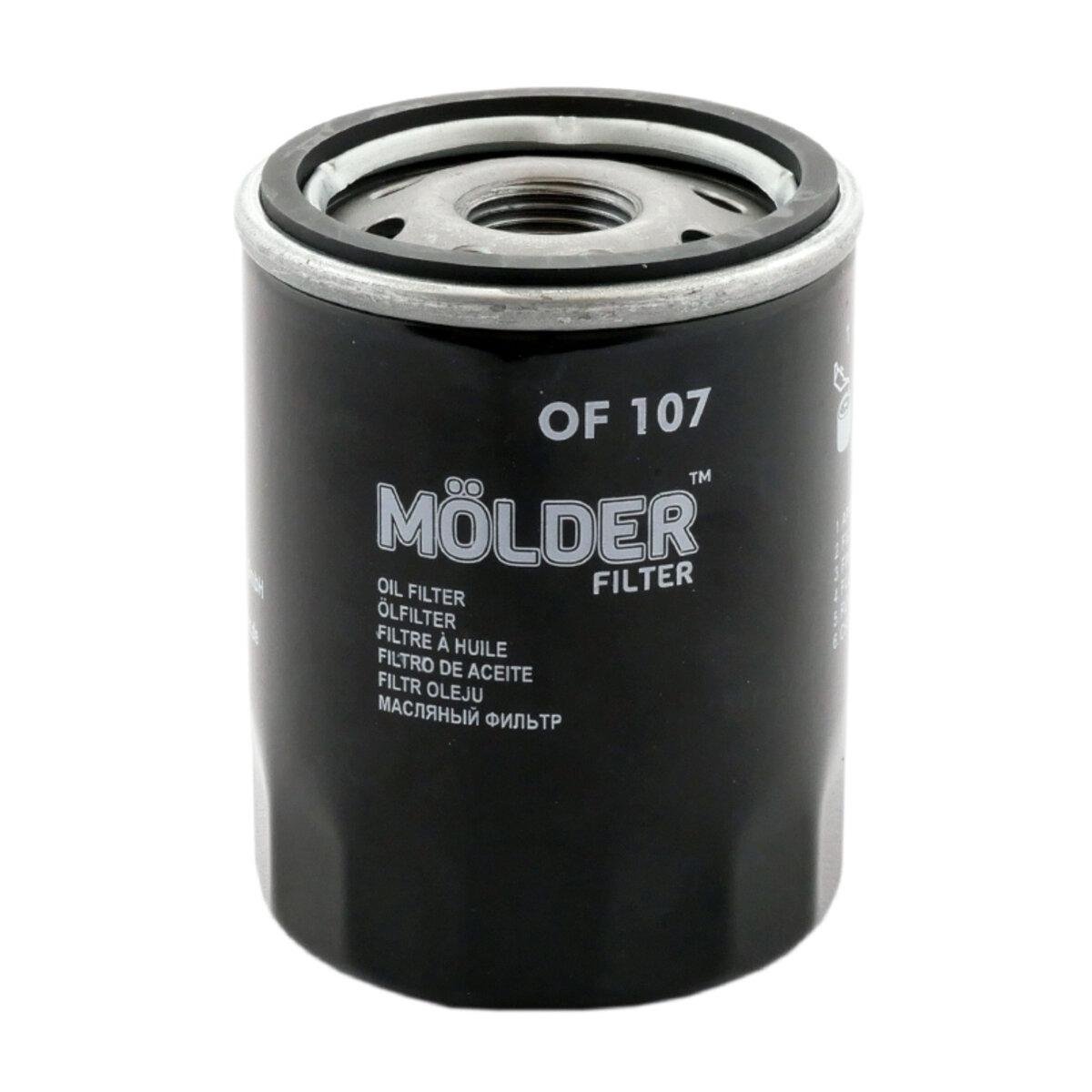 Фильтр масляный Molder Filter OF 107 WL7177/OC217/W671 (510)