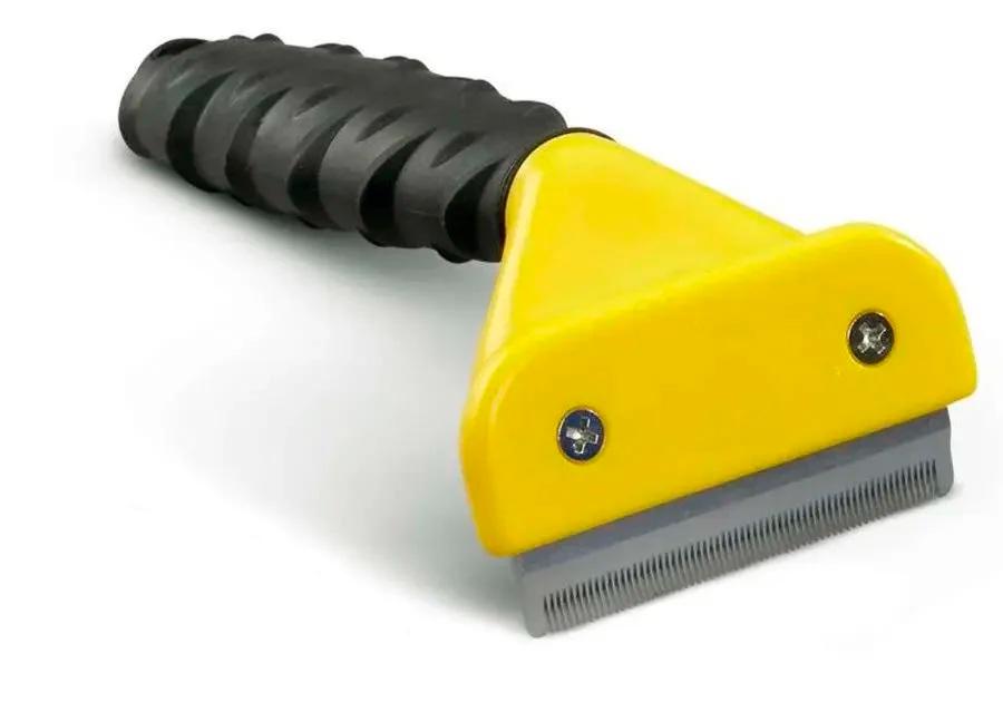 Фурминатор расческа для вычесывания шерсти собак и кошек лезвие 6,8 см (bb0854fd)