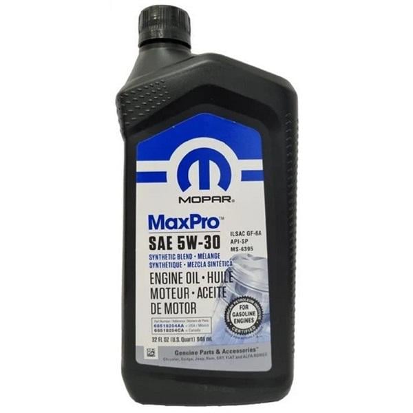 Моторное масло Mopar MaxPro 5W-30 1 л