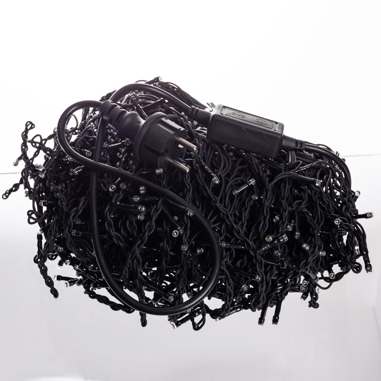 Гірлянда вулична Бахрома 36МBY 36 м 600 LED Чорний/Жовтий (29912805) - фото 3 Гірлянда вулична Бахрома 36МBY 36 м 600 LED Чорний/Жовтий (29912805) - фото 3