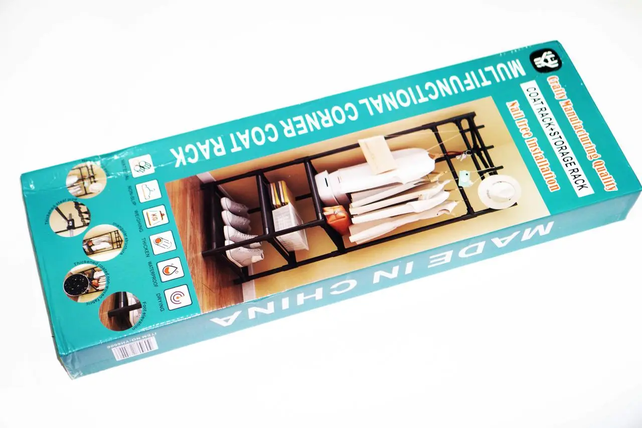 Вішалка стійка кутова для одягу (21227208) - фото 8