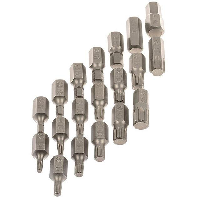 Набор бит Votfal Hex/torx/ Spline 1/2"/3/8" 40 шт. (V08071) - фото 6 Набор бит Votfal Hex/torx/ Spline 1/2"/3/8" 40 шт. (V08071) - фото 6