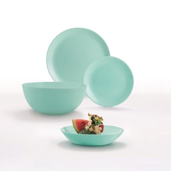Столовый сервиз Luminarc Diwali Turquoise стеклокерамика 19 пр. Бирюзовый (2947P) Столовый сервиз Luminarc Diwali Turquoise стеклокерамика 19 пр. Бирюзовый (2947P)