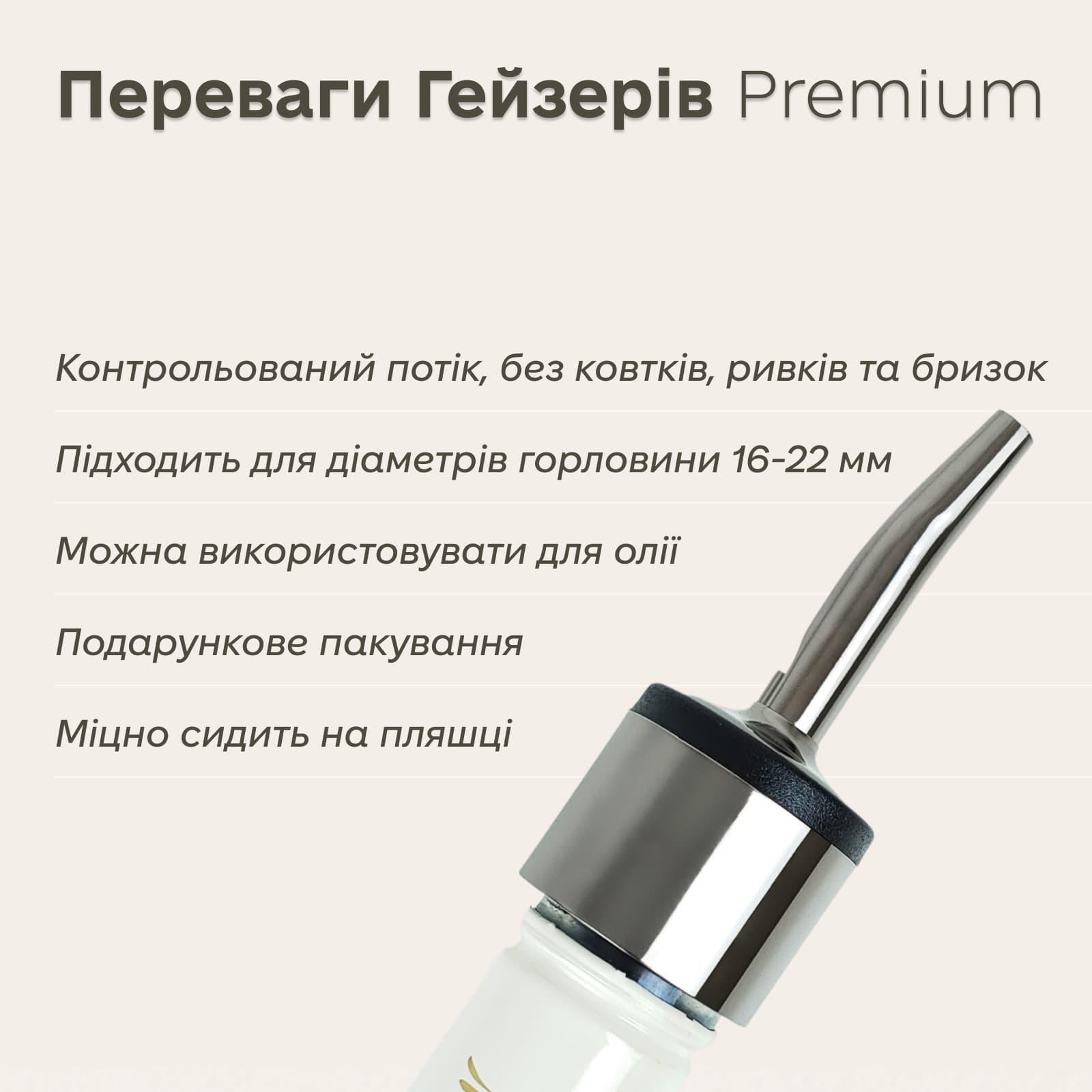 Набор премиум гейзеров Olin&Olin для бутылок 4 шт. Черный (9472-PO-c-b) - фото 3 Набор премиум гейзеров Olin&Olin для бутылок 4 шт. Черный (9472-PO-c-b) - фото 3