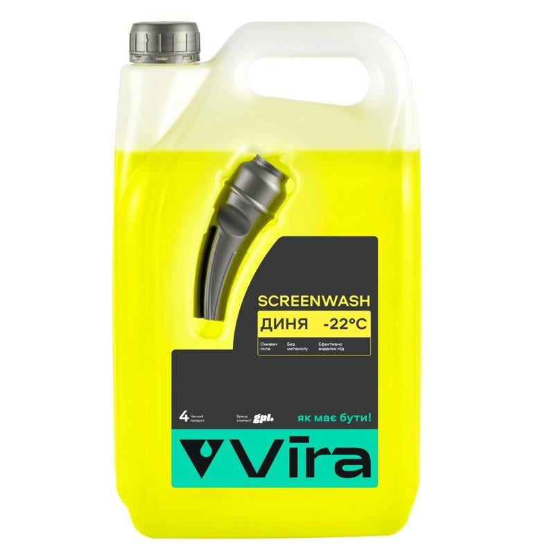 Омивач скла зимовий Vira -22 °С Диня 4 л (VI0501)