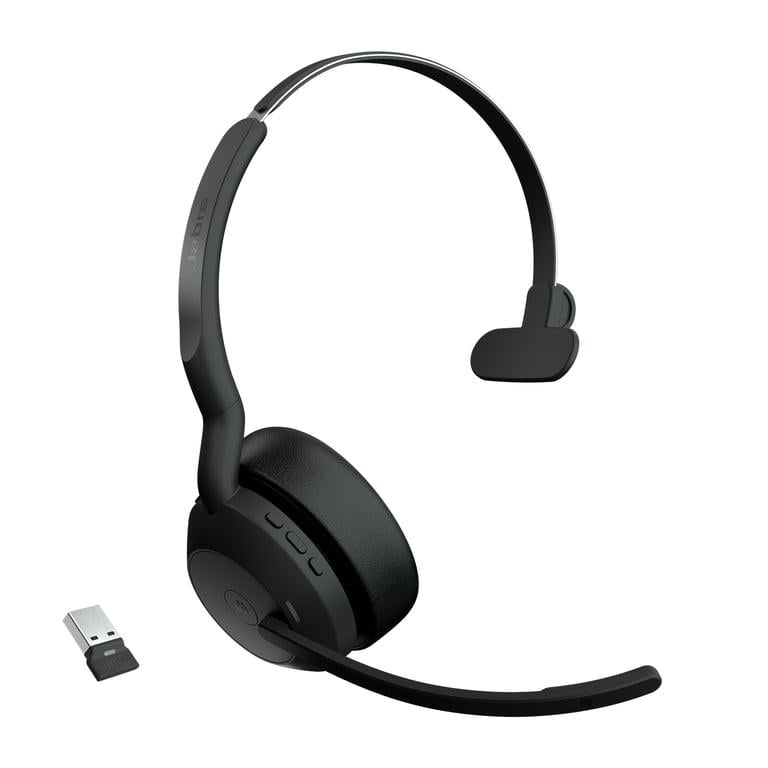 Навушники з мікрофоном Jabra Evolve2 55 Link380a MS Mono Black (25599-899-999)
