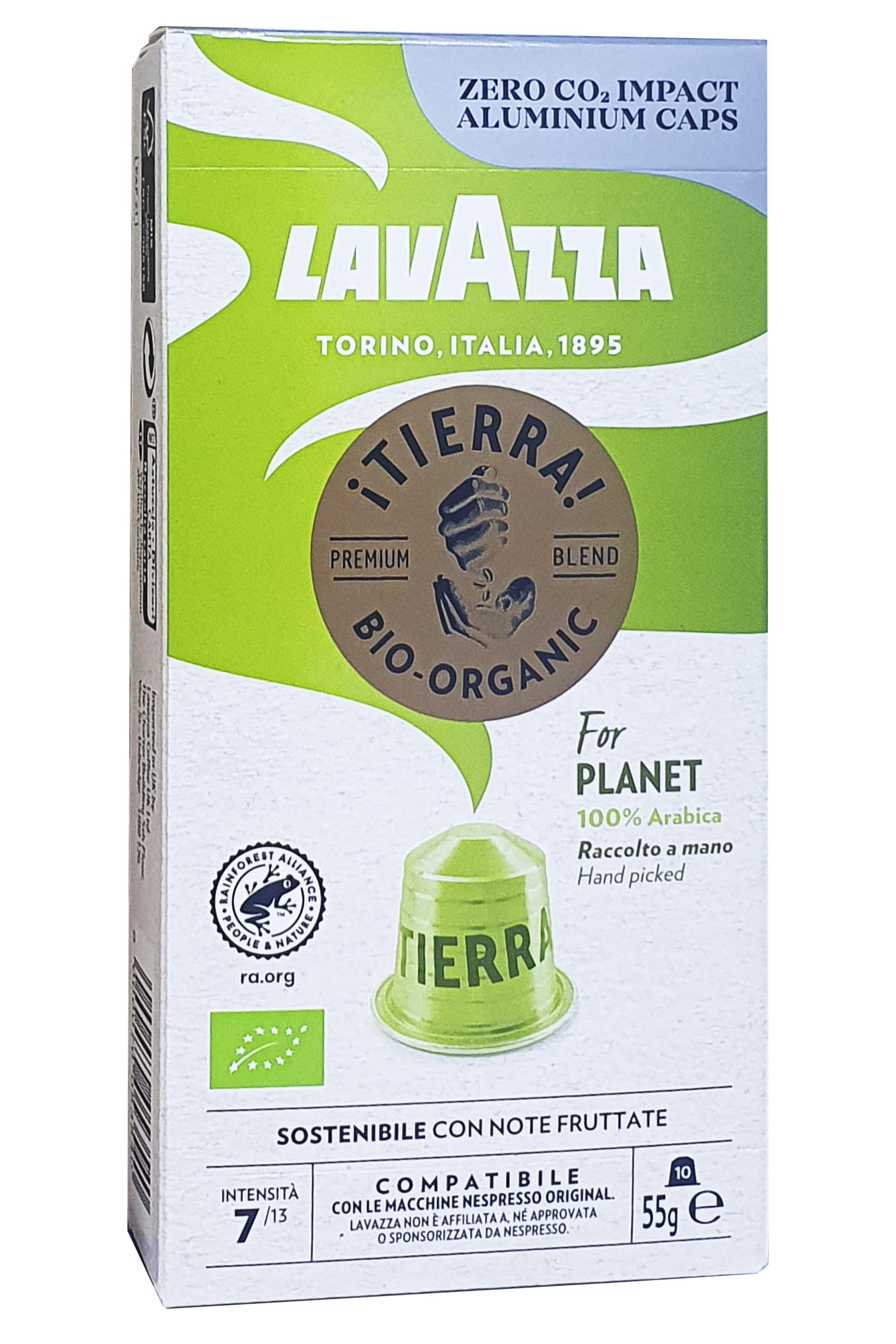 Кофе Lavazza Tierra For Planet в капсулах 10 шт. 55 г (58514)