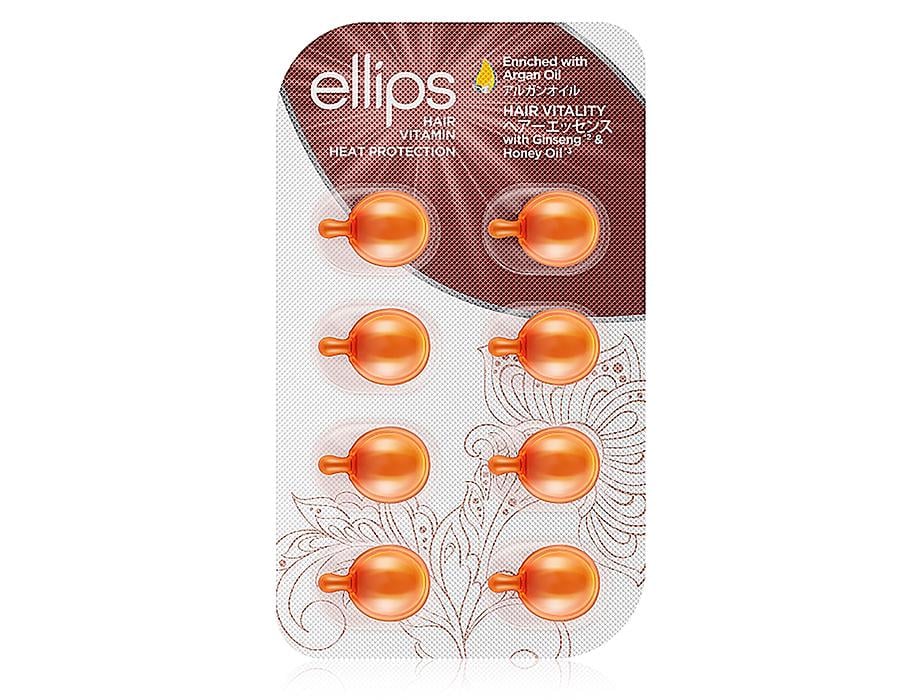 Олія для волосся Ellips Hair Vitamin Vitality Здоров'я волосся з женьшенем і медовою олією 8х1 мл (8993417200052)