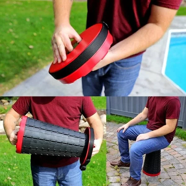 Стілець розкладний Retractable Folding Stool з регульованою висотою (21724606) - фото 8 Стілець розкладний Retractable Folding Stool з регульованою висотою (21724606) - фото 8
