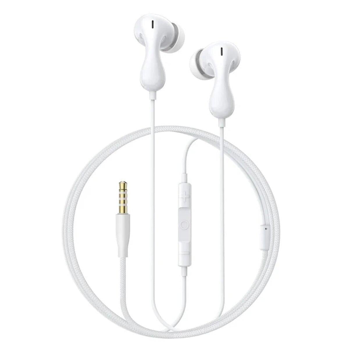 Наушники проводные BASEUS Encok HZ20 Wired Earphones 3,5 мм 1,1 м White (A00171500213-00)