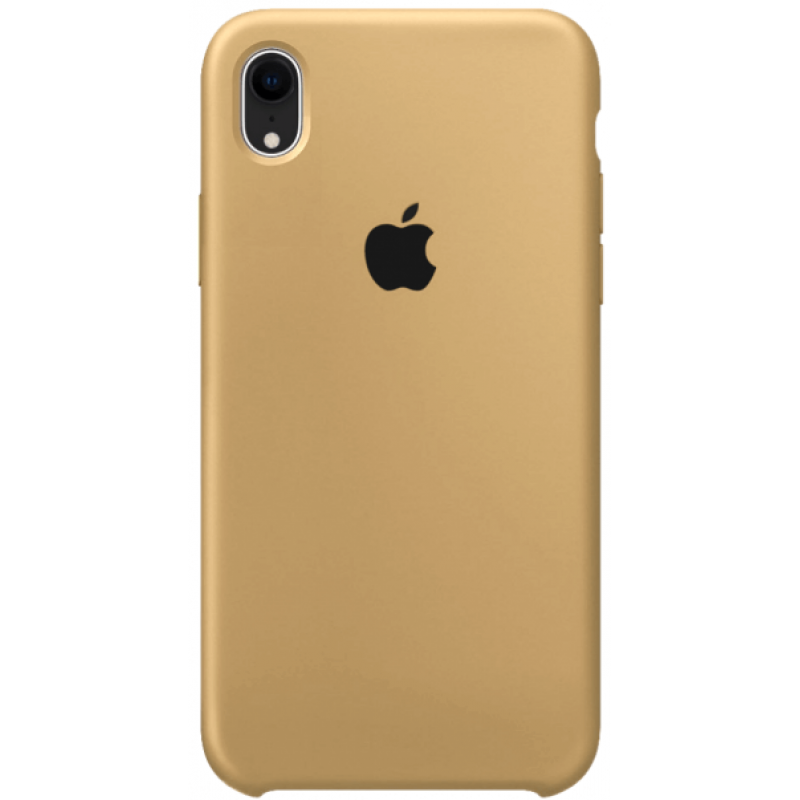 Чехол GoVern Silicone Case для Apple iPhone XR Mustard